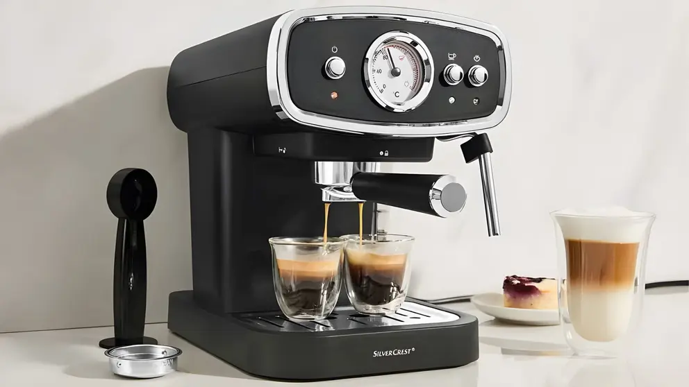 Cafetera espresso Silver Crest de Lidl