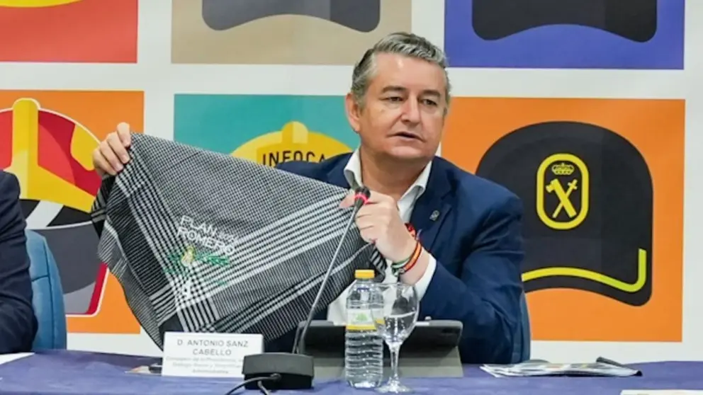 Antonio Sanz en la presentaci'on del Plan Romero 2024