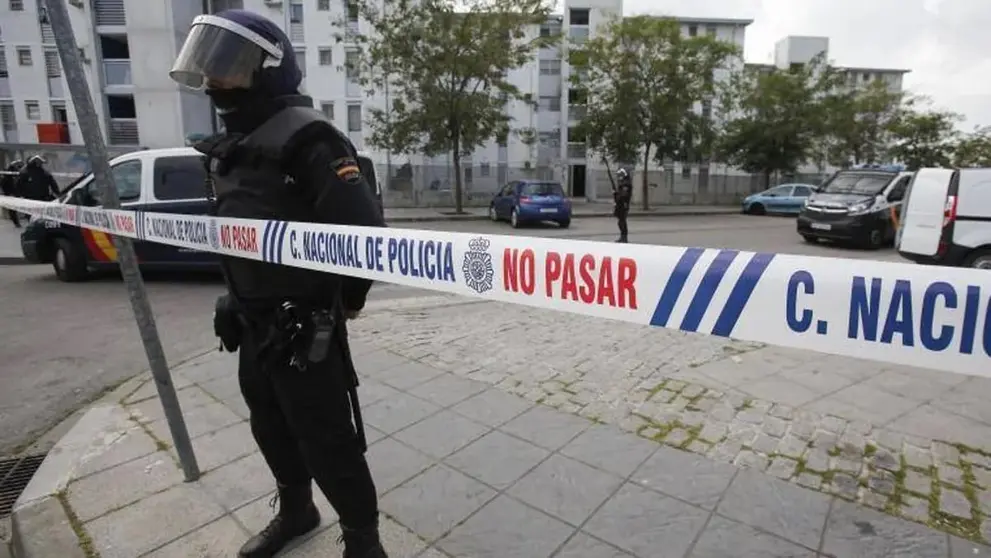 Las inmediaciones del lugar donde se produjo el suceso (1)