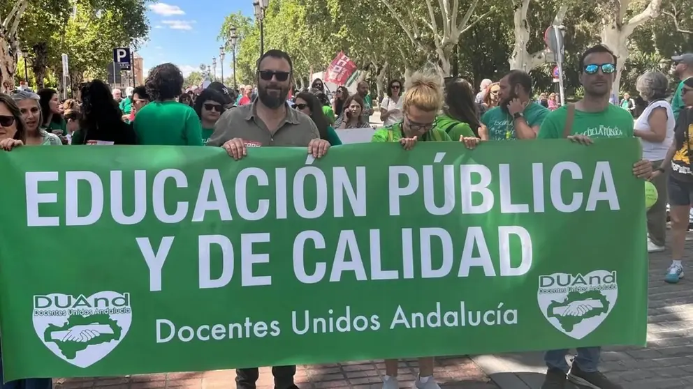Una de las manifestaciones convocadas en Andaluc&iacute;a (1)