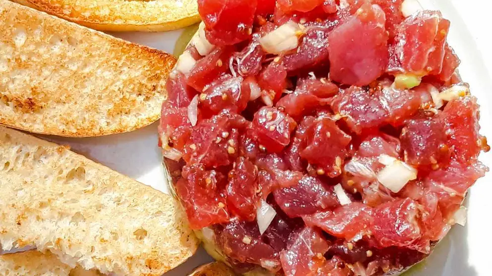 Tartar de at&uacute;n