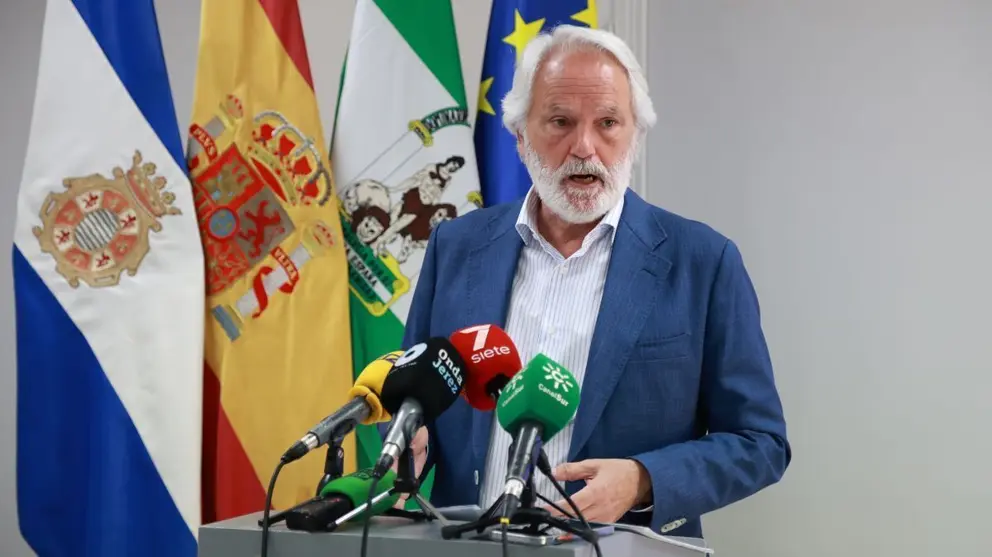 Agust&iacute;n Mu&ntilde;oz en rueda de prensa | Cristo Garc&iacute;a