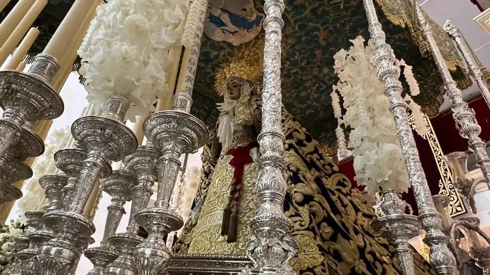 El palio de la Amargura de Jerez