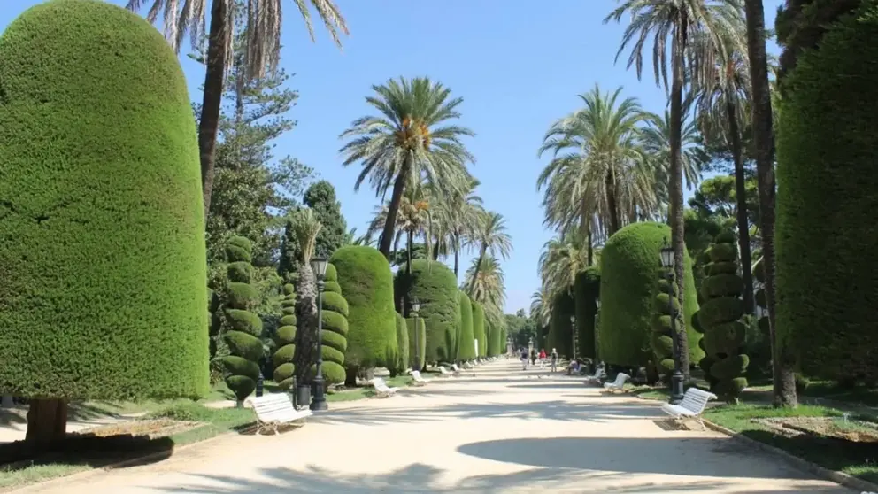 El parque Genov&eacute;s de C&aacute;diz