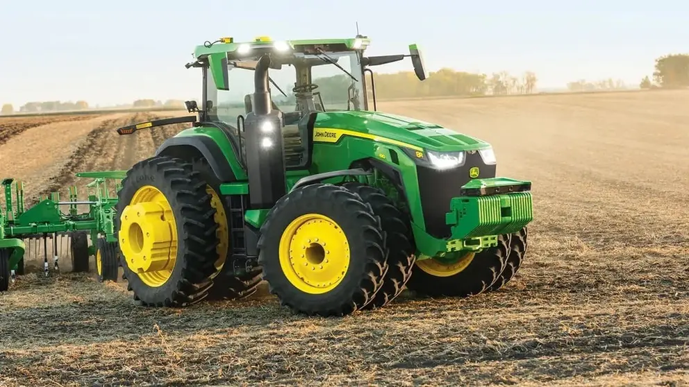 Imagen de archivo de un tractor