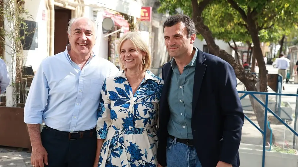 Jos&eacute; Ignacio Landaluce, Mar&iacute;a Jos&eacute; Garc&iacute;a-Pelayo y Bruno Garc&iacute;a | Cristo Garc&iacute;a