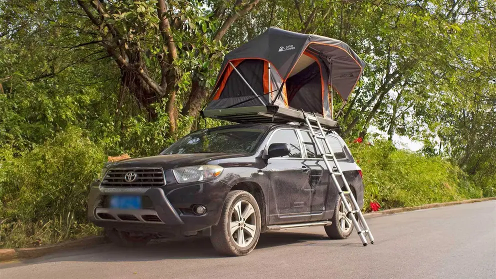 Tienda de Techo T1000 para Coche, SUV, 4x4 o Furgoneta estilo Berlingo