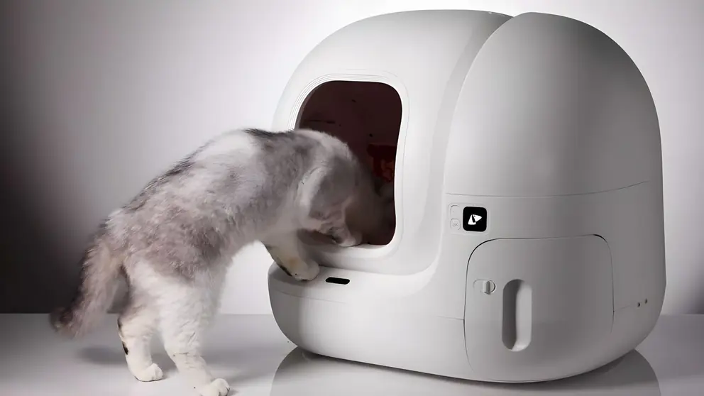 Arenero para gatos autolimpiable PETKIT Pura MAX