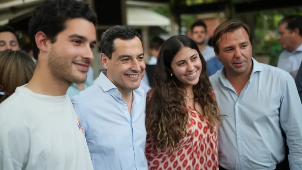 Juanma Moreno ha apelado al voto de los j&oacute;venes andaluces