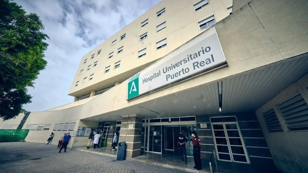 El Hospital Comarcal de Puerto Real, lugar donde fue trasladado el agredido