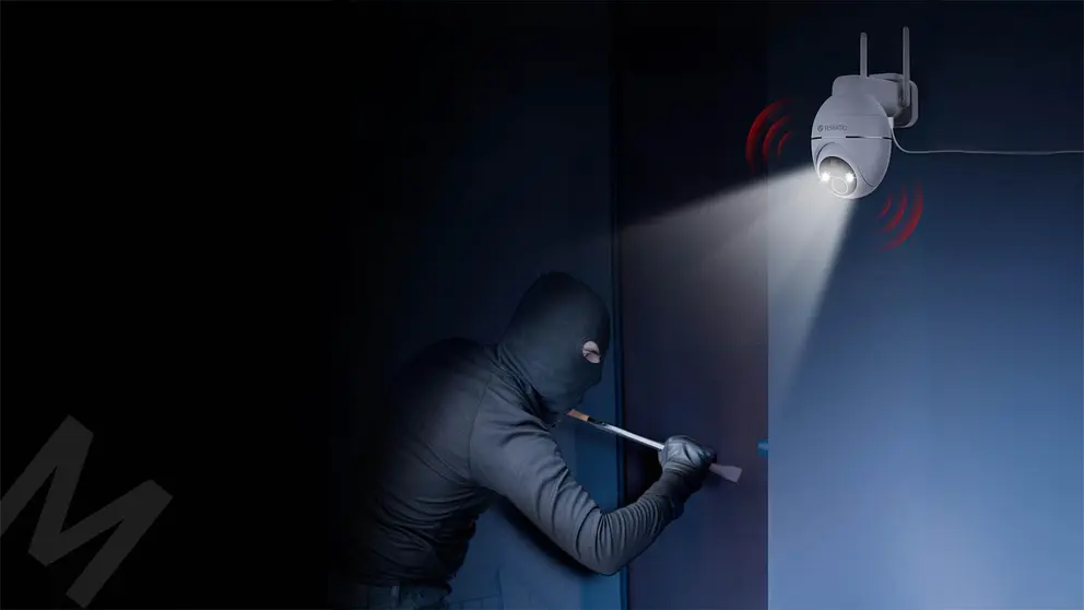 C&aacute;mara Monitoreo WiFi Exterior Inal&aacute;mbrico YESKAMO 2K