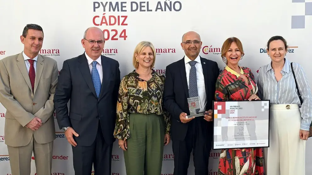 Ppremio PYME de C&aacute;diz 2024 de la C&aacute;mara de Comercio