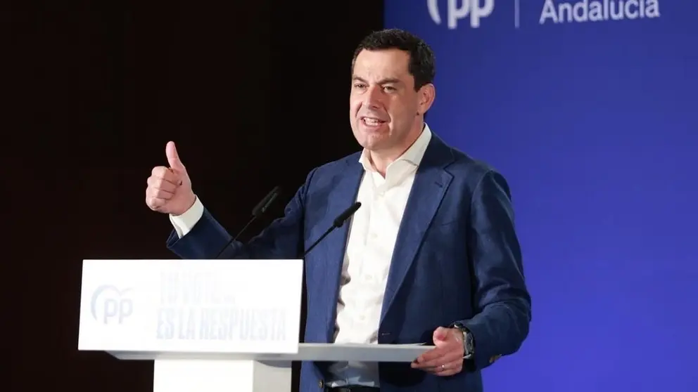 Juanma Moreno ha instado a Pedro S&aacute;nchez a dar la cara