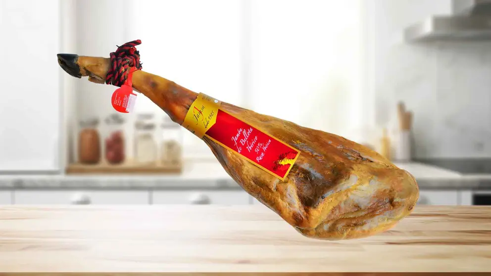 Jam&oacute;n de bellota ib&eacute;rico JAMSA pieza de 7.5 kilos en Alcampo