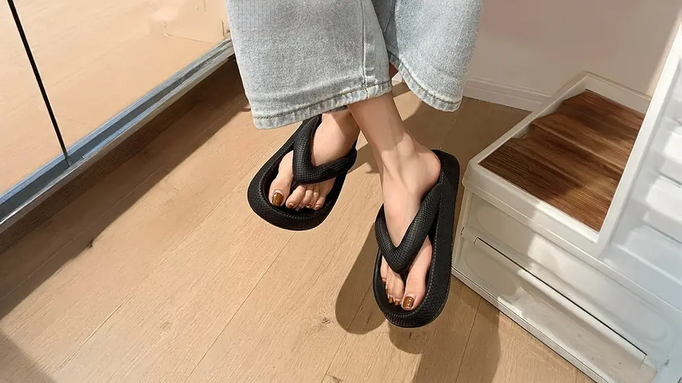 Chanclas para verano de mujer NIBESSER en Amazon