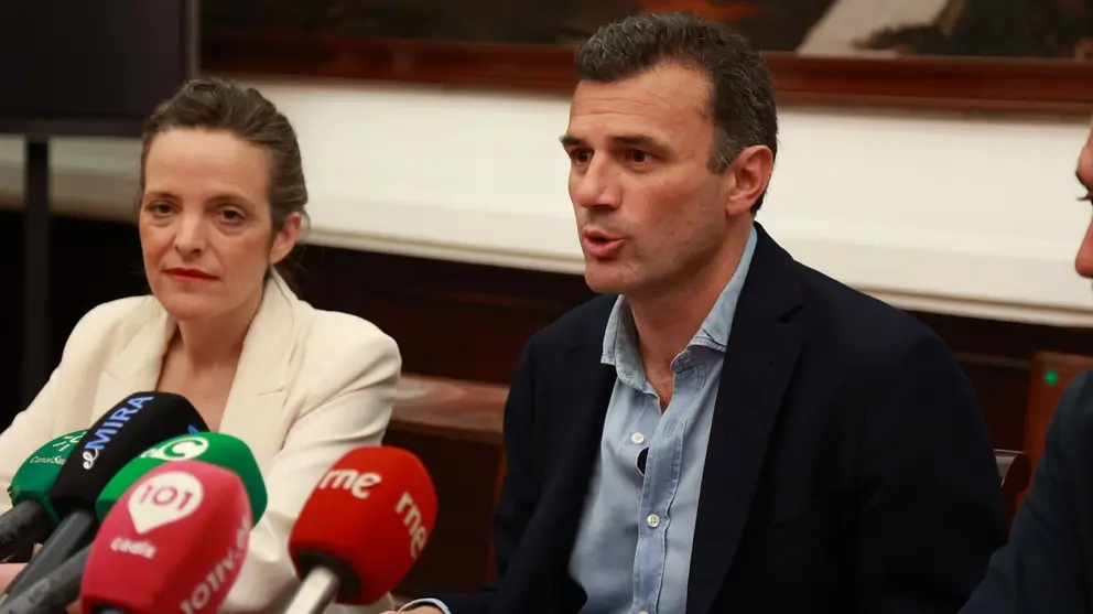 Maite Gonz&aacute;lez, junto a Bruno Garc&iacute;a | Cristo Garc&iacute;a