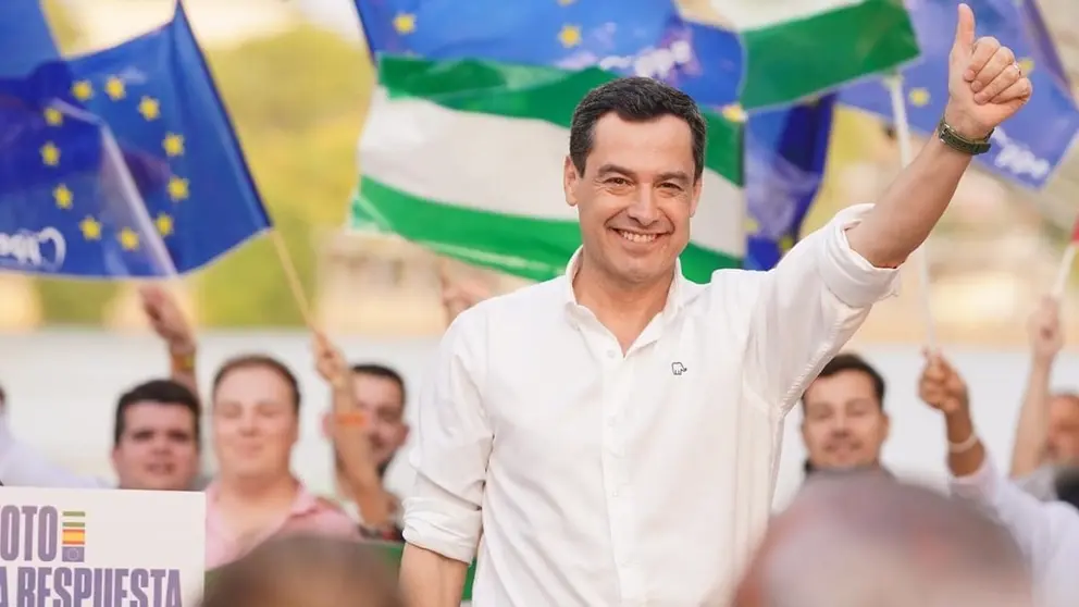 Juanma Moreno ha vuelto a confirmar su liderazgo en Andaluc&iacute;a