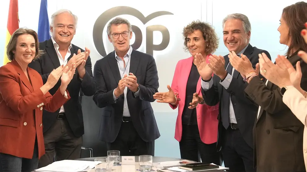 Reuni&oacute;n del PP nacional tras los resultados de las Elecciones Europeas del 9J