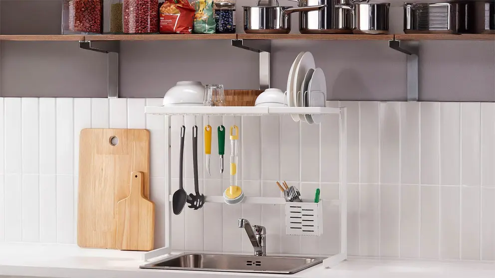 Escurreplatos Skyggfisk de IKEA