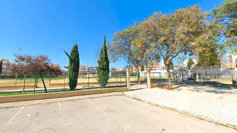 Campo de f&uacute;tbol anexo de San Gin&eacute;s
