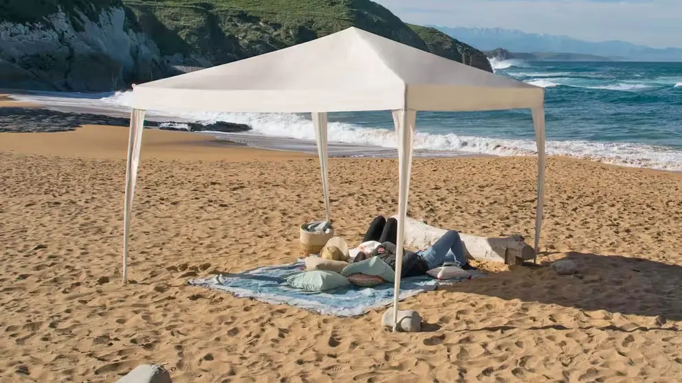 Carpa Plegable de playa o jard&iacute;n Smartsun de Decathlon
