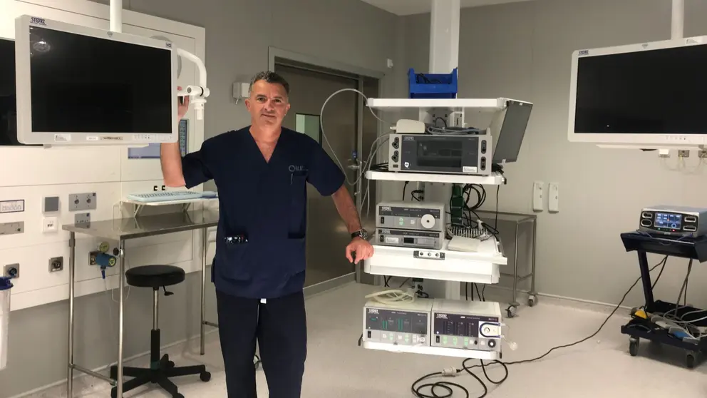 Jorge Robledo, del &aacute;rea de Ginecolog&iacute;a HLA Jerez