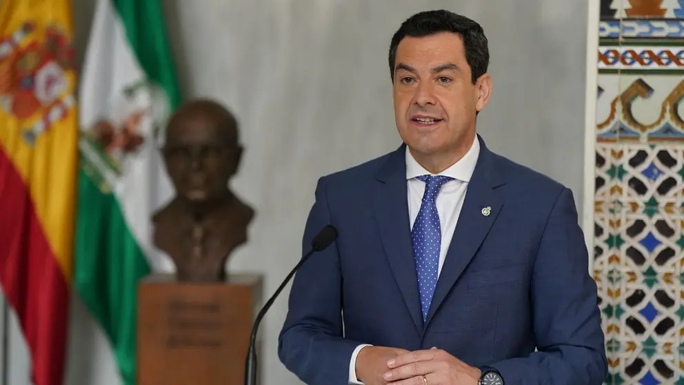 Juanma Moreno ha fijado su comparecencia en el Parlamento el 26 de junio