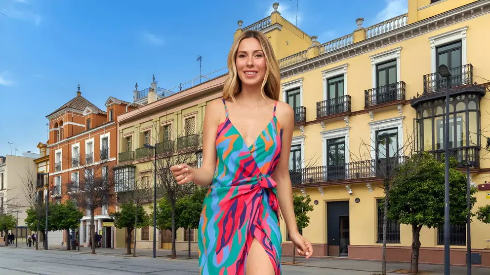 Vestido de mujer de Alma de Lola en el centro de Sevilla