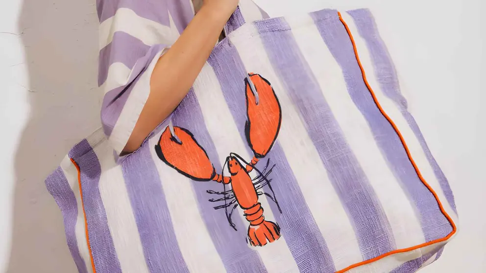 Maxi shopper r&uacute;stico estampado Stella Rittwagen en El Corte Ingl&eacute;s