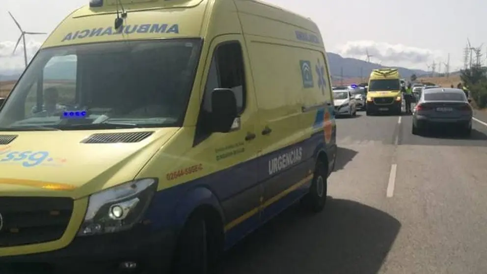 Una ambulancia, en una imagen de archivo