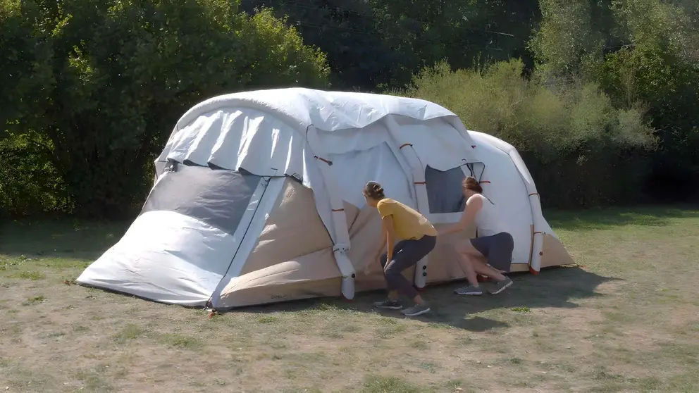 Tienda de campa&ntilde;a familiar 6 personas hinchable Quechua