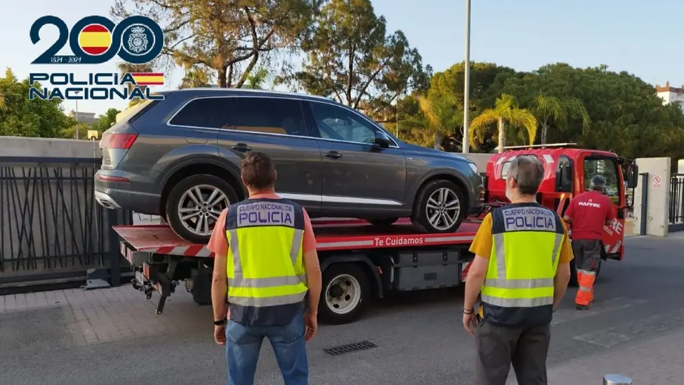 Coche de alta gama robado en Jerez
