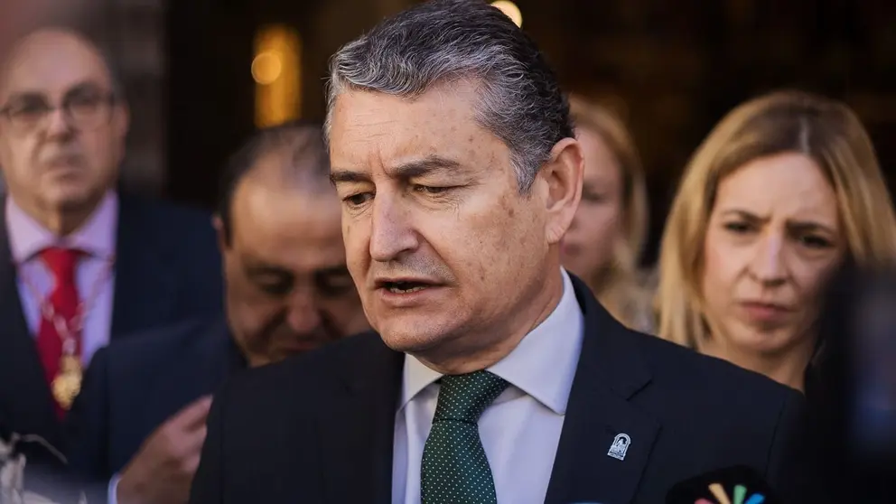 El consejero de la Presidencia Antonio Sanz