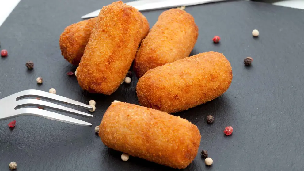 Croquetas de merluza Hacendado ultracongelados de Mercadona