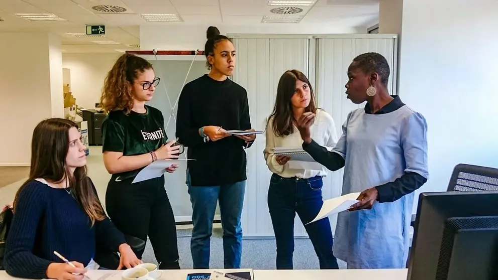 Trabajadores de ACNUR en Andaluc&iacute;a