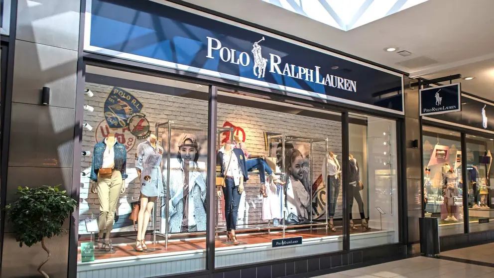 Escaparate de tienda de Polo Ralph Lauren