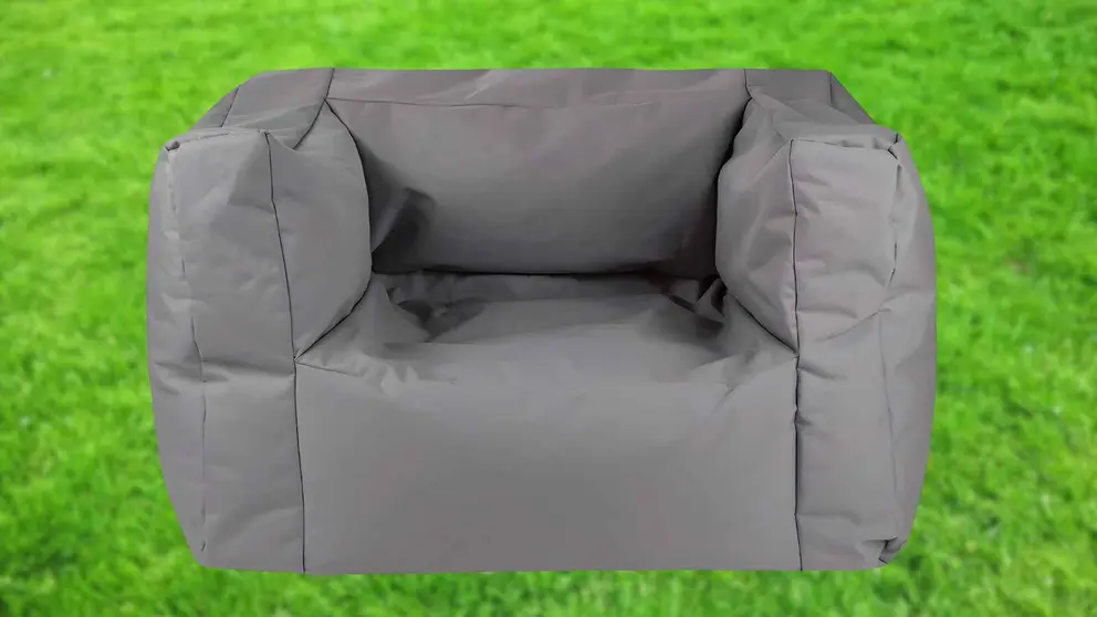 Puf de exterior con reposabrazos Livarno Home de Lidl