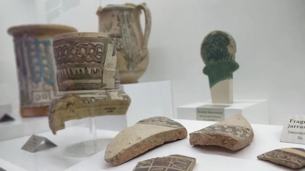 Piezas en el Museo Arqueol&oacute;gico de Jerez