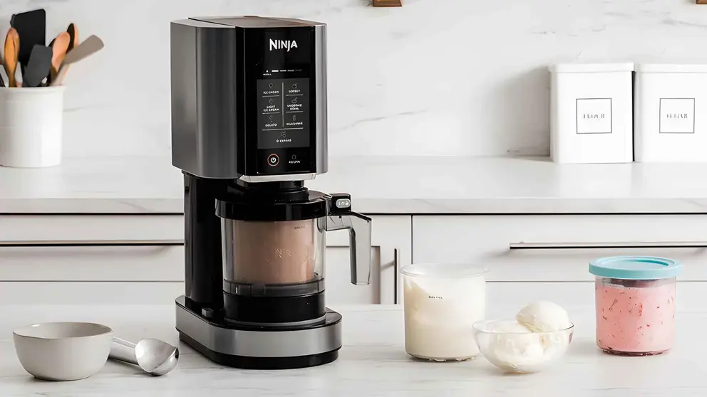 La heladera multifunci&oacute;n Ninja CREAMi con 1,4 litros de capacidad y 7 programas en Amazon