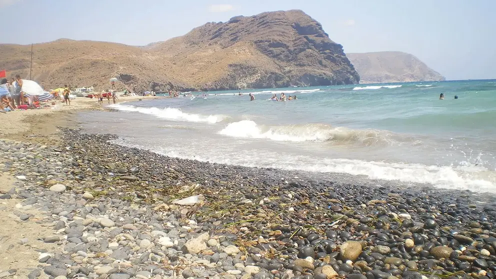 La playa de Las Negras en N&iacute;jar