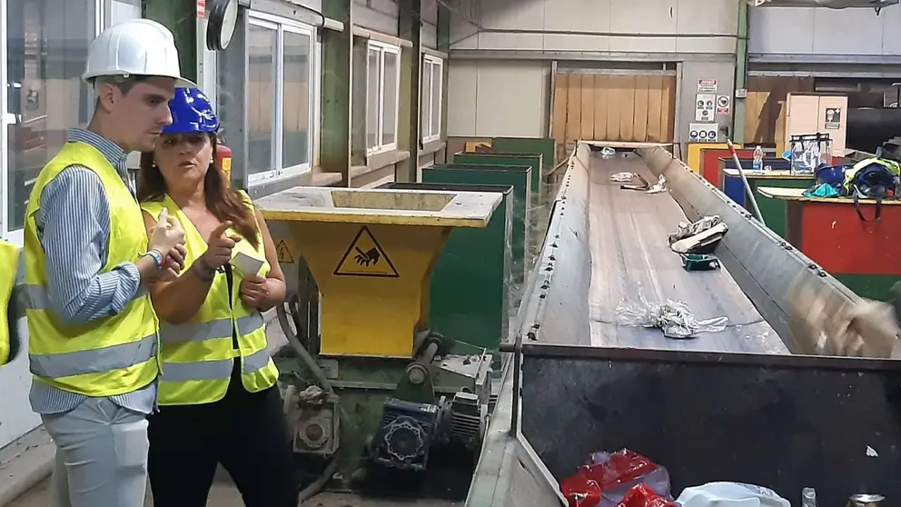 Jaime Espinar en la planta de las Calandrias