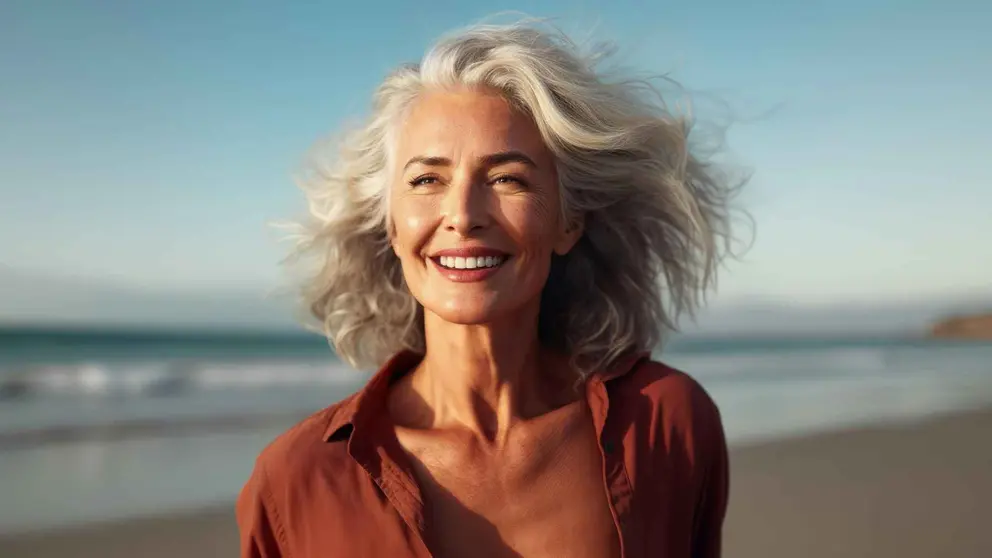 Una mujer pensionista a los 62 a&ntilde;os