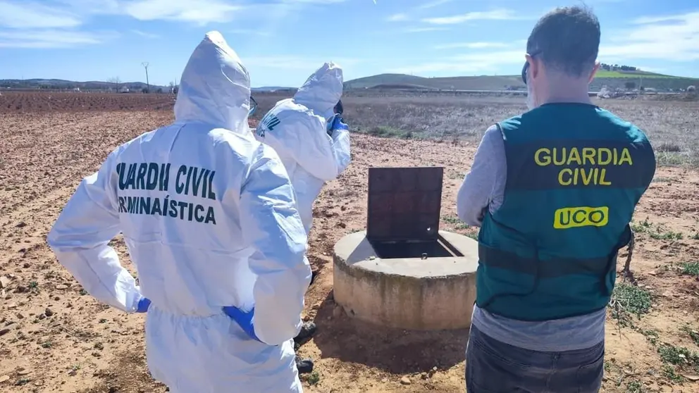 Efectivos de la Guardia Civil en una operaci&oacute;n anterior