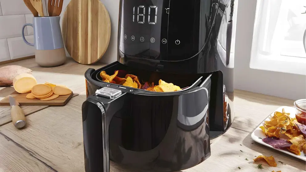 Freidora de aire digital SilverCrest de 1400 W y 2,2 L de Lidl