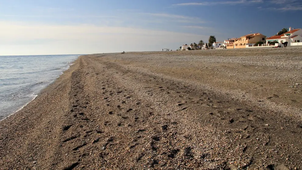 La playa de Calahonda en Motril