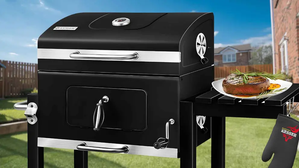 Barbacoa de carb&oacute;n KESSER de Amazon