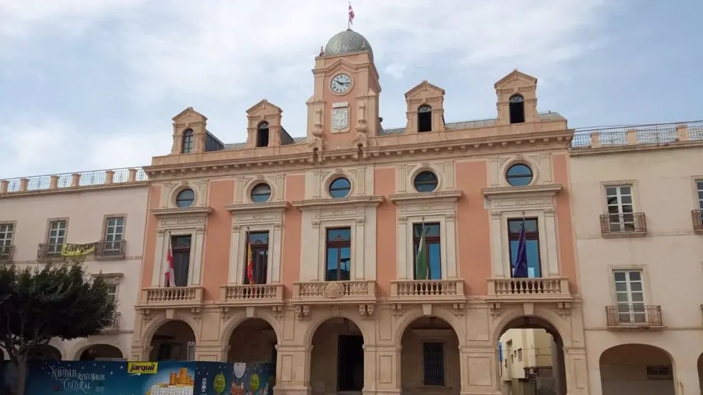 Fachada del Ayuntamiento de Almer&iacute;a