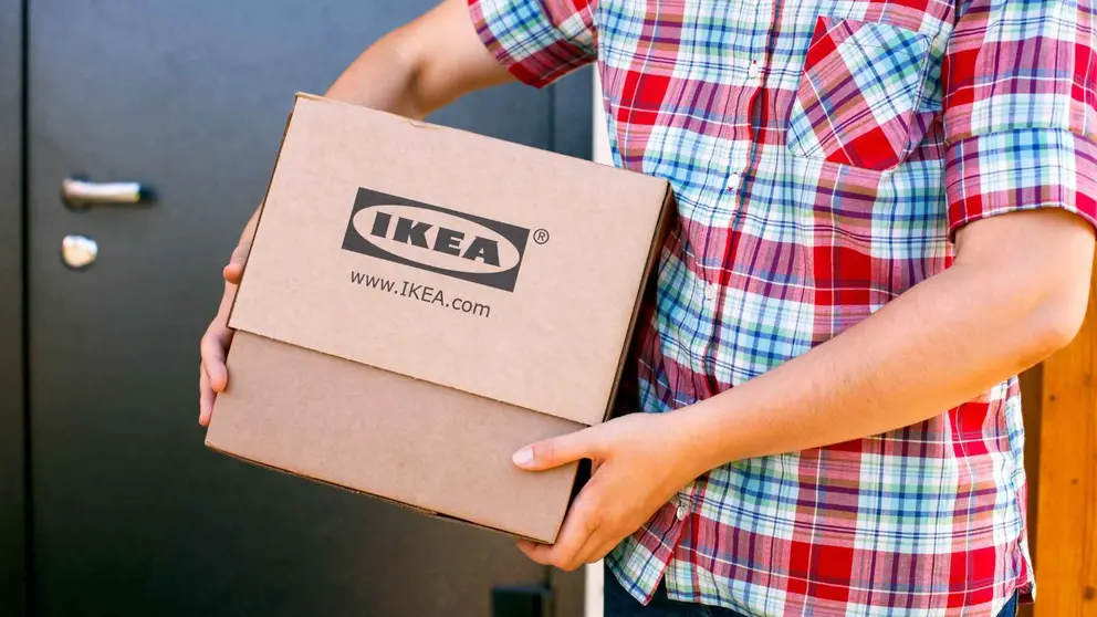 Caja de compra de Ikea