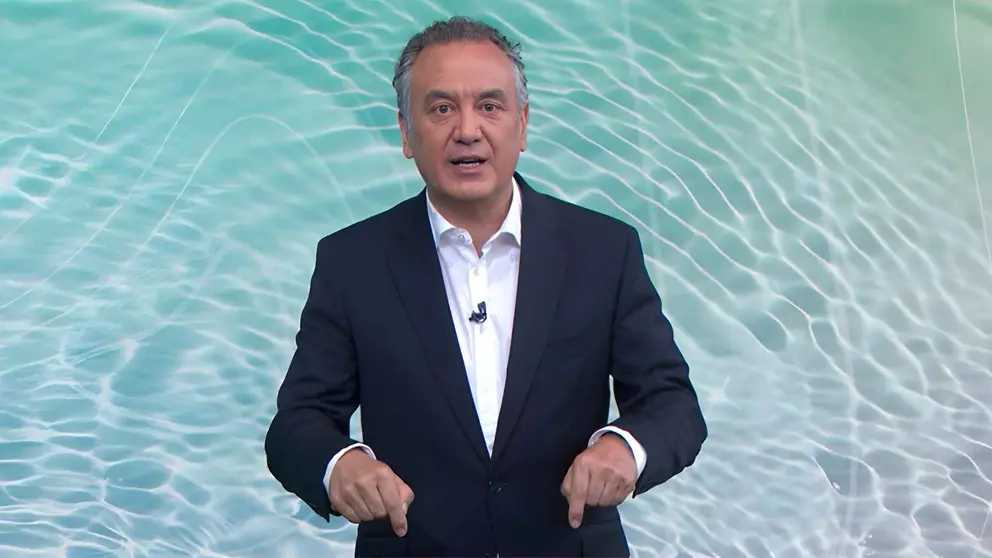 Roberto Brasero avanza la predicci&oacute;n del tiempo en Antena 3