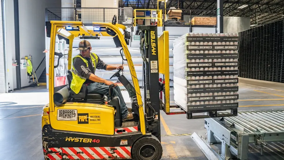 Mozo de almac&eacute;n, en pleno desempe&ntilde;o profesional